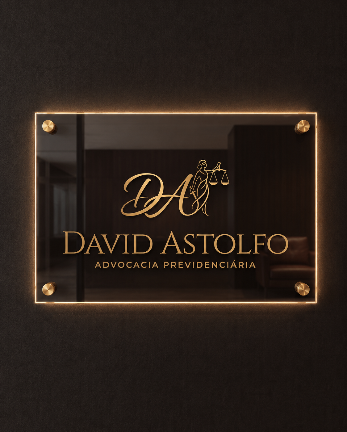 Logomarca David Astolfo - Advocacia Previdenciária